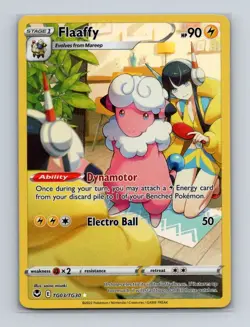 Flaaffy TG03 Pokemon Silver Tempest Trainer Gallery Card NM+ - Image 1