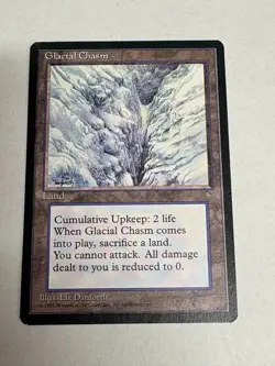 MTG Glacial Chasm Ice Age LP Free Shipping! - Image 2