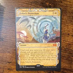 Magic: The Gathering Teferi's Protection Strixhaven Mythic Extended Art - Image 1