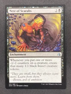 Nest of Scarabs - Amonkhet AKH Regular Uncommon Magic the Gathering MTG - NM - Image 1