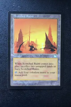 Magic The Gathering Scorched Ruins - Weatherlight Edition - Image 1