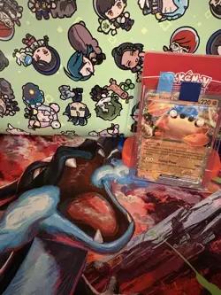 Pokemon Klawf EX 120/197 Obsidian Flames Double Rare Holo NM - Image 1