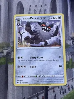 Pokemon - Galarian Perrserker - Crown Zenith - 085/159 - Image 1