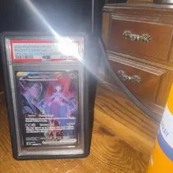 Pokemon Mewtwo EX TCG 2025 Team Rockets Card 231/182 Destined Rivals Mint PSA 9 - Image 1