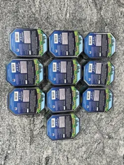 Pokemon Go SEALED Tin Lot of 10x Unopened TCG 40 Packs Pikachu Blissey Snorlax - Image 4