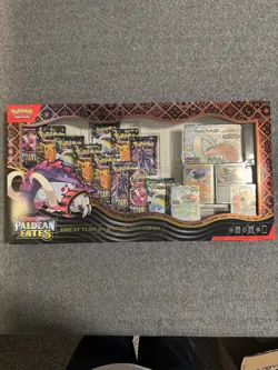 Pokemon TCG Paldean Fates Great Tusk Iron Threads Ex Premium Collection - Image 1