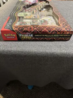 Pokemon TCG Paldean Fates Great Tusk Iron Threads Ex Premium Collection - Image 3
