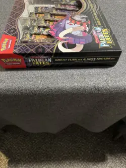 Pokemon TCG Paldean Fates Great Tusk Iron Threads Ex Premium Collection - Image 4