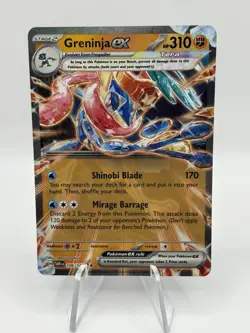 Pokemon Greninja ex 106/167 TWM Twilight Masquerade - Image 1