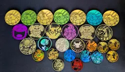 Pokemon TCG - Coins, Dice, and Damage Indicator Lot - Image 1