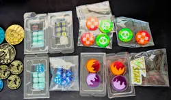 Pokemon TCG - Coins, Dice, and Damage Indicator Lot - Image 2