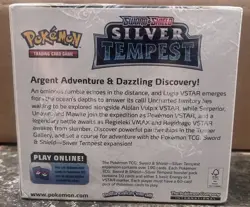 Pokemon TCG Sword & Shield Silver Tempest Booster Box English 2022 Lugia Vulpix - Image 3
