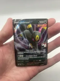 094/203 Umbreon V Prize Pack Series Stamped Play Pokemon TCG Evolving Skies - Image 3