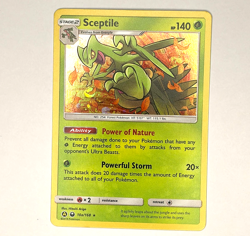 Sceptile 10a/168 Holo Rare Pokemon Celestial Storm 2018 - Ungraded Near Mint - Image 1