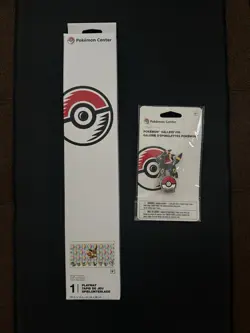 Pokemon Center Exclusives: Eevee Prismatic Playmat and Umbreon Pin - Image 1