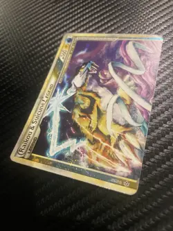 Pokemon Raikou & Suicune Legend Top Half 92/95 Unleashed Holo LP - Image 3