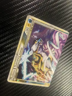 Pokemon Raikou & Suicune Legend Top Half 92/95 Unleashed Holo LP - Image 4