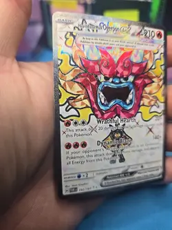 Pokemon TCG Hearthflame Mask Ogerpon EX Twilight Masquerade 192/167 - Image 2