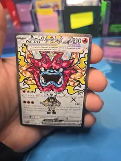 Pokemon TCG Hearthflame Mask Ogerpon EX Twilight Masquerade 192/167 - Image 5