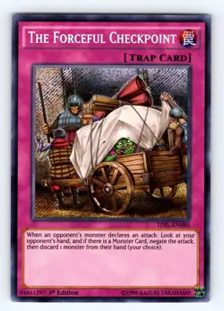 Yugioh The Forceful Checkpoint TDIL-EN080 Secret Rare - NM 💎 - Image 1