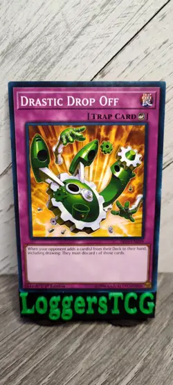 Yu-Gi-Oh! Drastic Drop Off / SR05-EN039 1st Edition MP - Image 1