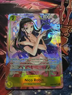 Nico Robin English EB03-055 Alt Art Extra Booster Heroines Edition Prerelease - Image 1