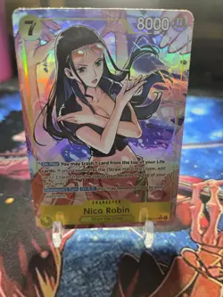 Nico Robin English EB03-055 Alt Art Extra Booster Heroines Edition Prerelease - Image 3