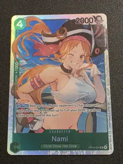 One Piece CCG Nami OP14-031 . ❗Bonus Mystery Cards Added ❗❗ - Image 1