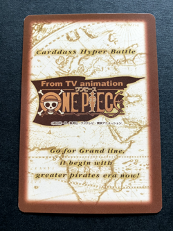 Buggy ONE PIECE Carddass Hyper Battle TCG Japanese Anime Bandai 2000 S14 - Image 4