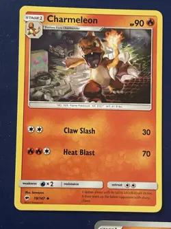 Pokemon TCG Charmeleon Collection Of 5 Near Mint Cards - Image 2
