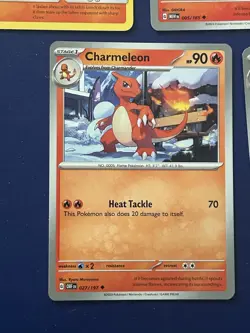 Pokemon TCG Charmeleon Collection Of 5 Near Mint Cards - Image 5