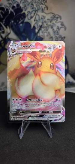 Eevee VMAX SWSH087 SWSH: Sword & Shield Promo Cards Holo, Near Mint - Image 1