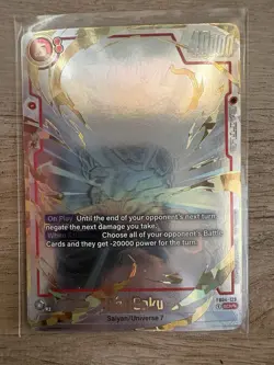 Dragon Ball Super Card Game Son Goku FB04-129 Foil English Standard Card - Image 3