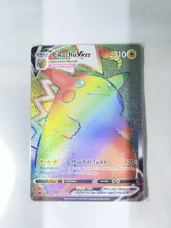 Pokemon Pikachu VMAX 188/185 Secret Rare Full Art Holo Vivid Voltage Card - Image 3