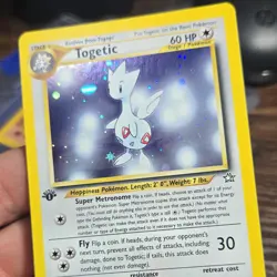 Pokemon TCG Togetic Neo Genesis 16 Holo 1st Edition Holo Rare Card - Image 2