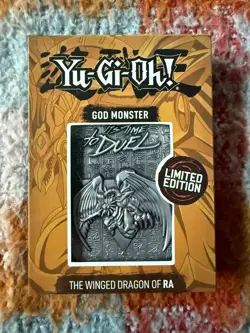 Yu-Gi-Oh! The Winged Dragon of Ra Metal Card Limited Edition (Fannattik) - Image 1