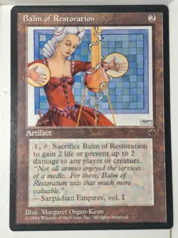 Balm of Restoration - Fallen Empires - Magic the Gathering MTG Nice! - Image 1