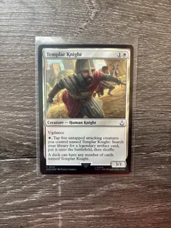 Templar Knight #10 MTG Universes Beyond: Assassin's Creed Foil NM - Image 1
