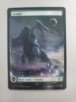 MTG Swamp Final Fantasy 0300 Foil Land - Image 1