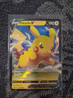 Carte pokemon-Pikachu V SWSH061-NEUVE-FR-Promo-Ultra Rare-EB 4.5 - Image 1