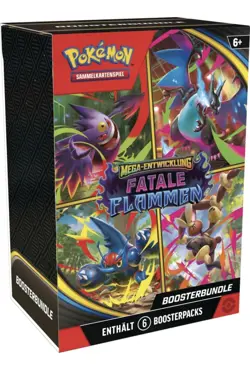 Pokemon Fatale Flammen Booster Bundle Deutsch Neu Ovp Sealed Direkt Lieferbar - Image 1