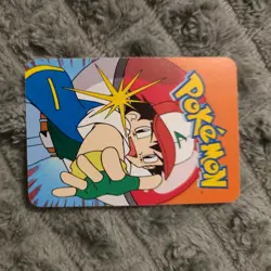 Pokemon Card 142 Aerodactyl Pocket Monsters Vending Prism Sticker 2000 Nintendo - Image 2