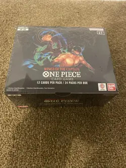 One Piece TCG OP-06 Wings of the Captain Booster Box ENGLISH + SEALED - Image 1