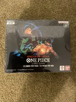 One Piece TCG OP-06 Wings of the Captain Booster Box ENGLISH + SEALED - Image 2