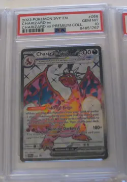 LOT OF 6 POKEMON CARDS ALL CHARIZARDS - ALL PSA 10 GEM MINTS -NICE LOT !!!!!!!!! - Image 3