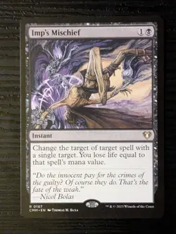 Imp's Mischief [Commander 2021] Regular - MTG Magic the Gathering - NM - Image 1