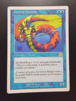Lord of Atlantis Classic MTG Core Set 6th Edition Regular magic the gathering - Image 1