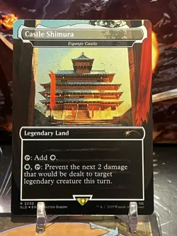 MTG | Castle Shimura - Eiganjo (2230) ✨FOIL✨ [Secret Lair Ghost Of Tsushima] - Image 1