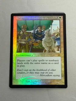 MTG FOIL Cornered Market Mercadian Masques Magic the Gathering - Image 1