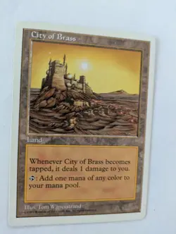 City of Brass 6th Edition MTG NM Free shipping with tracking - Image 1
